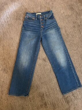 Madewell Slim Wide Leg Crop